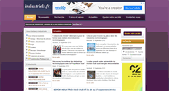 Desktop Screenshot of industriels.fr